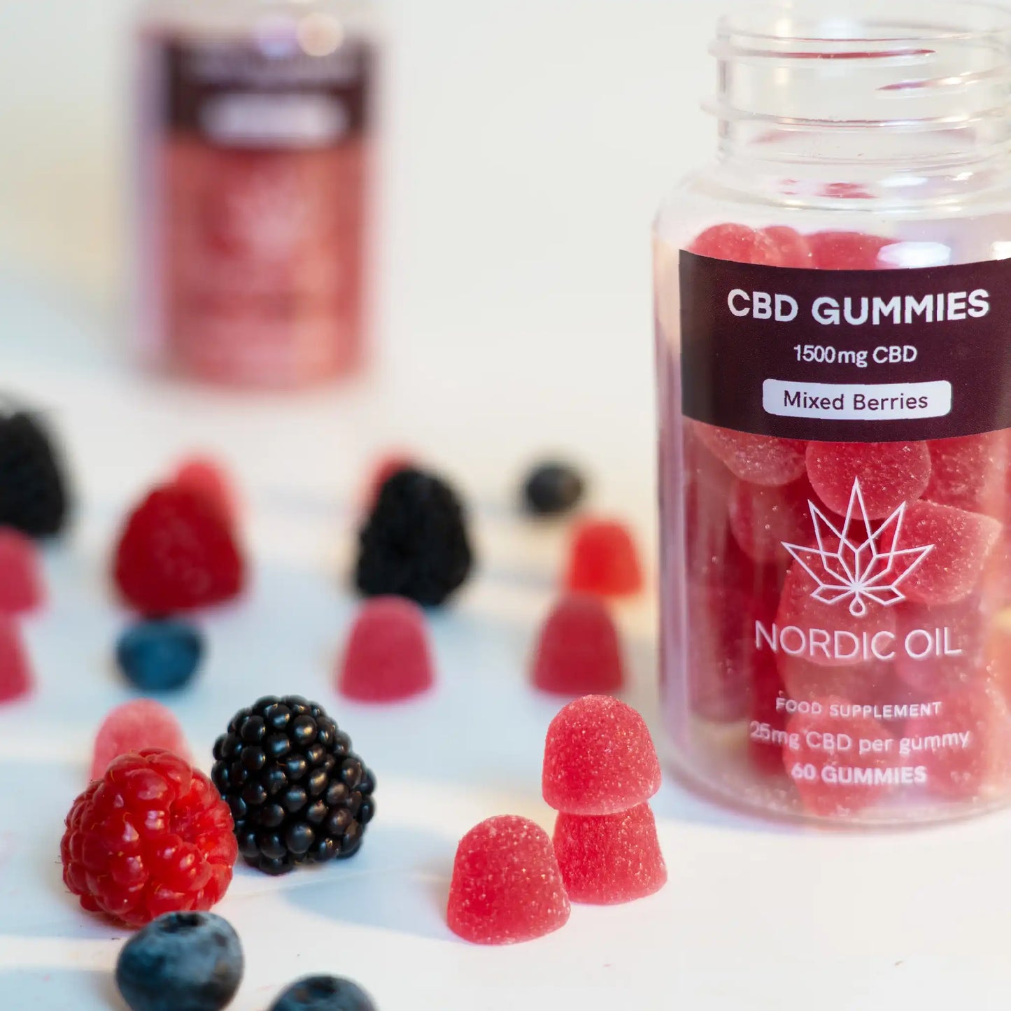 CBD Gummies (1500mg) Mixed Berries