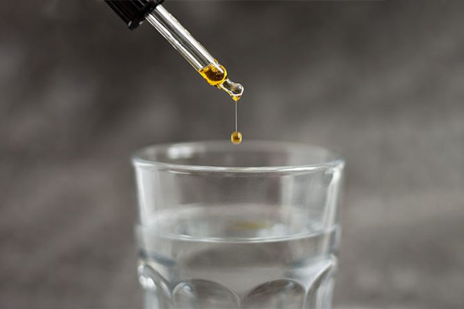 Oil in water