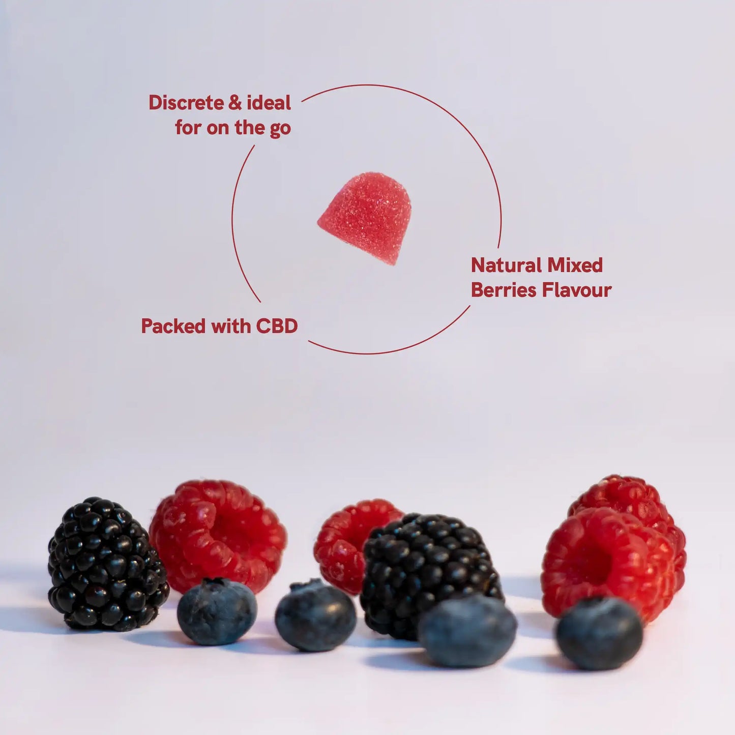 CBD Gummies (1500mg) Mixed Berries